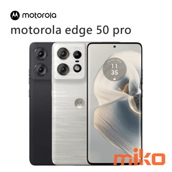 motorola edge 50 pro 規格搭載高通Snapdragon 7 Gen 3 處理器，內建12GB RAM + 256GB ROM，配備4,500mAh 電池，提供125W TurboPower 有線快充、10W 反向充電、50W TurboPower 無線充電